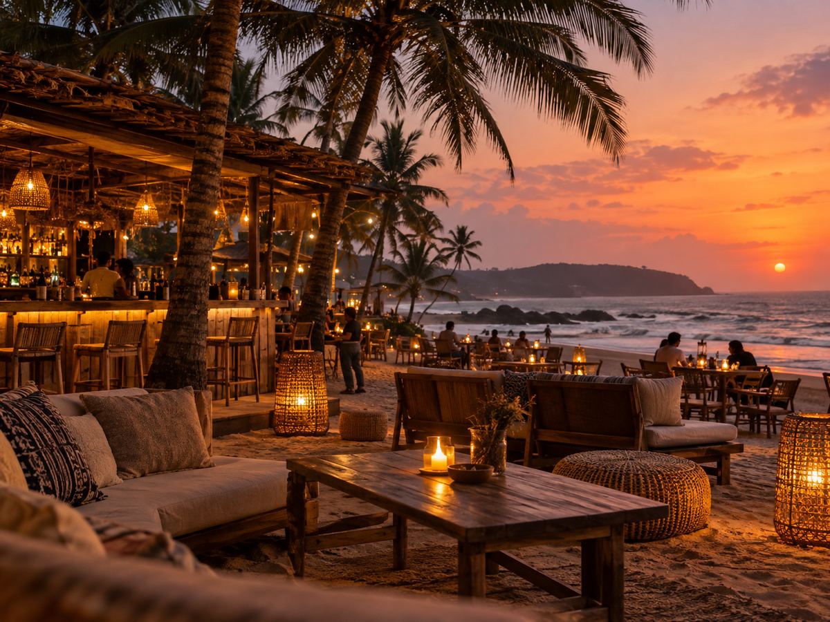 Goa beach shack